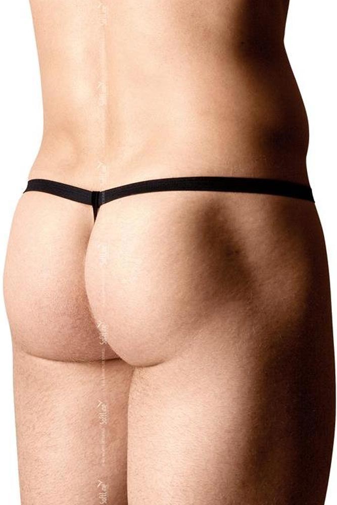 Ανδρικό εσώρουχο Mens Thong Μαύρο SFT4507