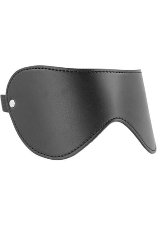 Leatherette Bandage Mask Black D-240893