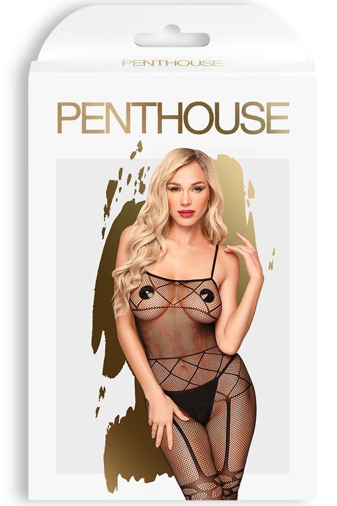 Ολόσωμο Καλσόν Penthouse Firecracker Μαύρο PH18015