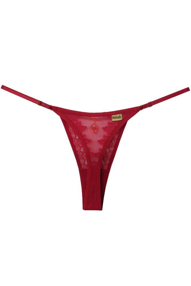 Sensualle Lingerie - Γυναικείο String - Sensualle Hipnose Red Κόκκινο SL0991 - E-string.gr