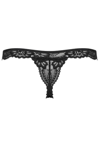 Obsessive - Εσώρουχο τριγωνάκι - Obsessive 810 thong Μαύρο OB3598 - E-string.gr