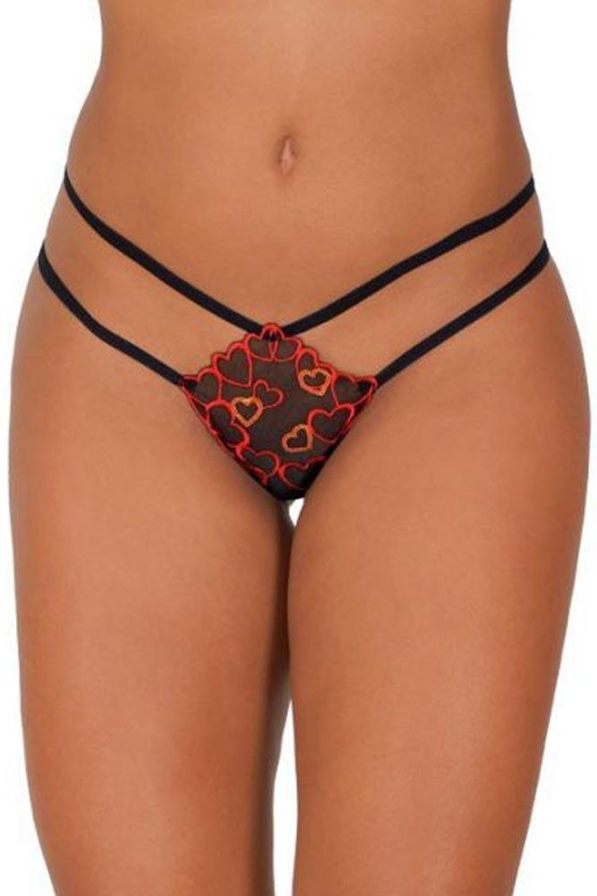 Sensualle Lingerie - Γυναικείο εσώρουχο - Sensualle To Pronta Red SL0679 - E-string.gr